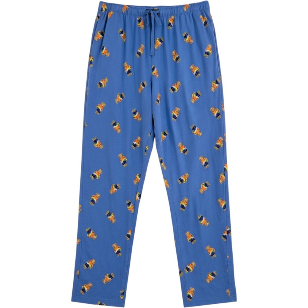 Polo Ralph Lauren Sleepwear Mens XL Blue Polo Bear Pajama Pants Preppy Lounge